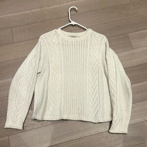 Madewell cream sweater
